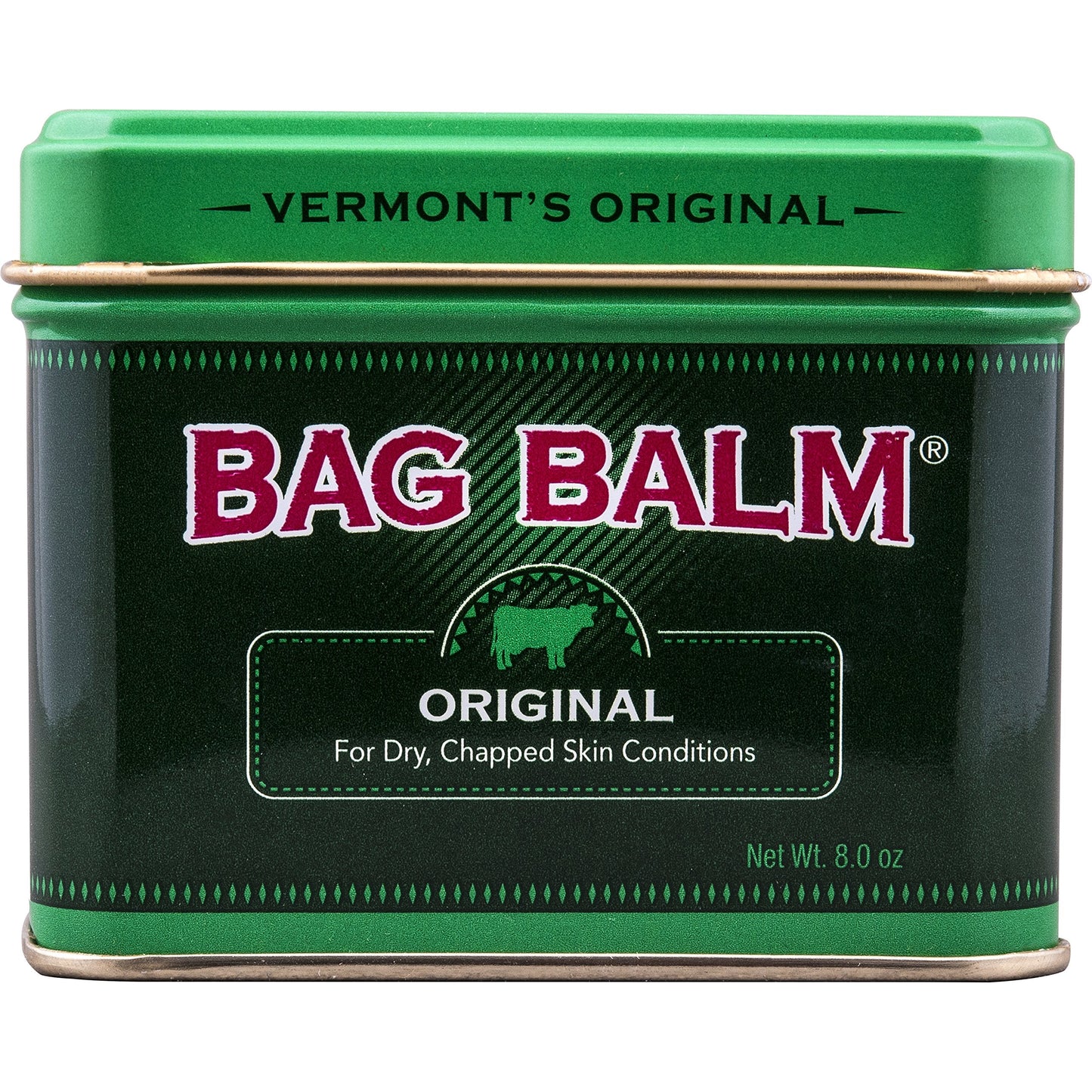 Bag Balm Vermont's Original for Dry Chapped Skin Conditions 8 Ounce Tin Beauty & Personal Care Bag Balm