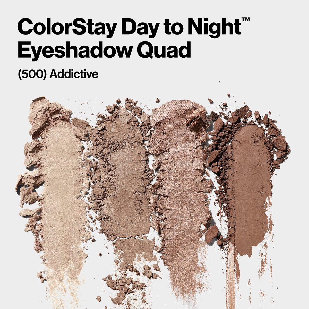 Revlon ColorStay Day to Night Eyeshadow Quad, Longwear Shadow Palette with Transitional Shades and Buttery Soft Feel, Crease & Smudge Proof, 500 Beauty & Personal Care REVLON