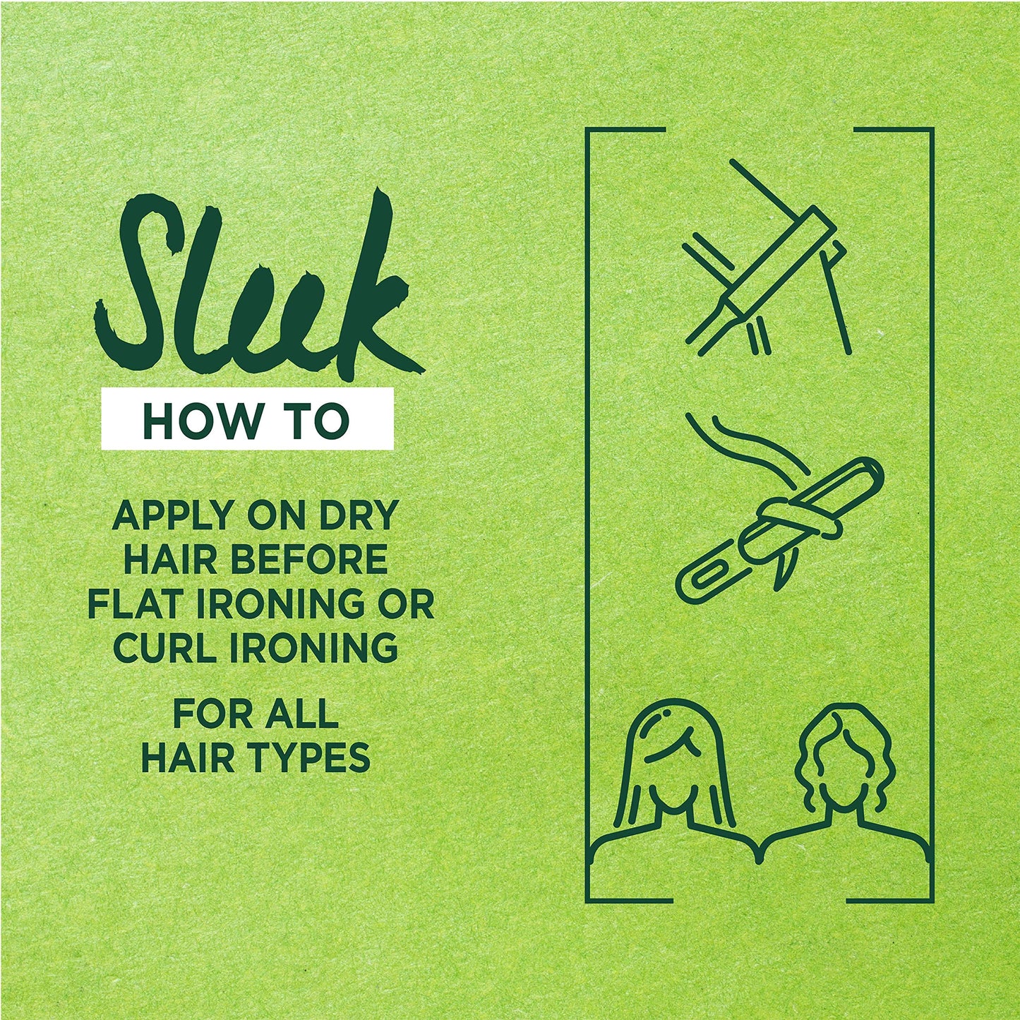 Garnier Fructis Style Sleek & Shine Flat Iron Perfector Straightening Mist 6 oz (Pack of 3) Beauty & Personal Care Garnier
