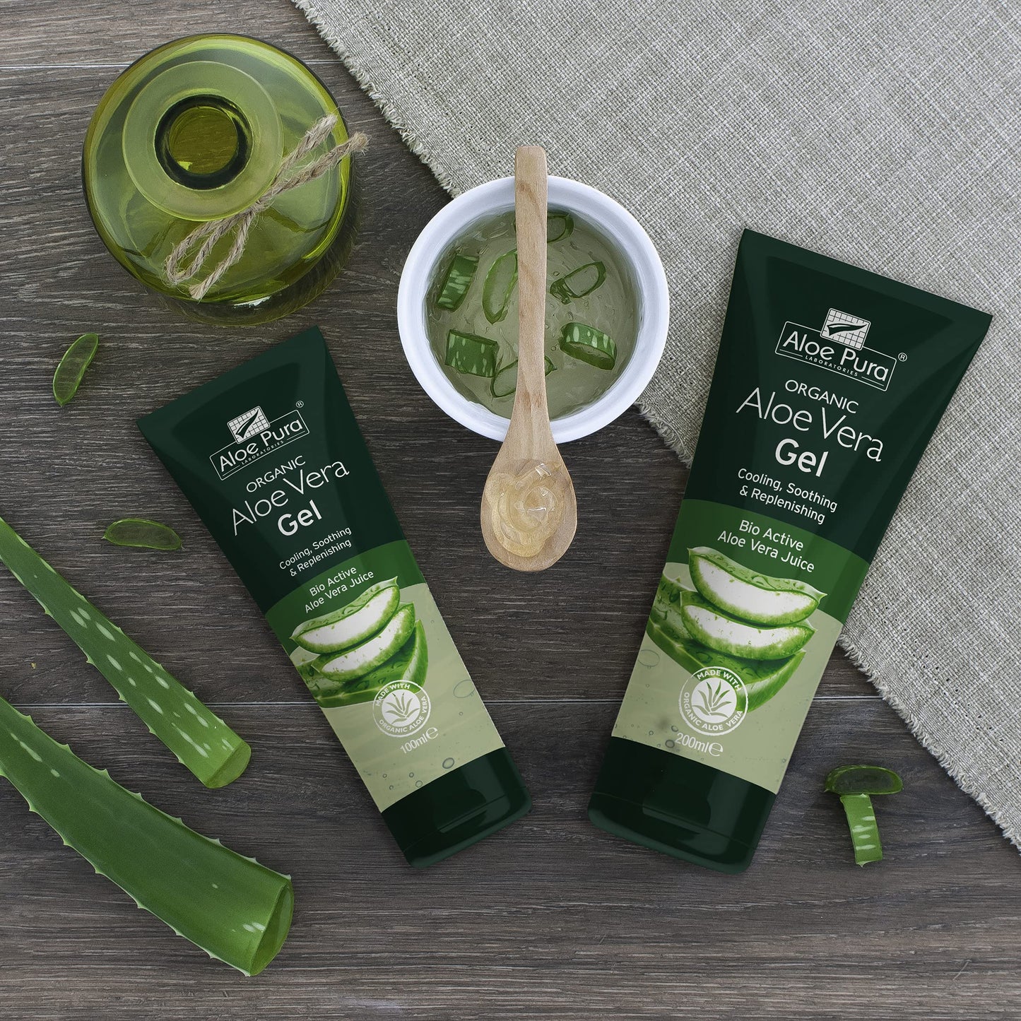 Aloe Pura Organic Aloe Vera Skin Gel 6.8 fl oz Beauty & Personal Care Aloe Pura