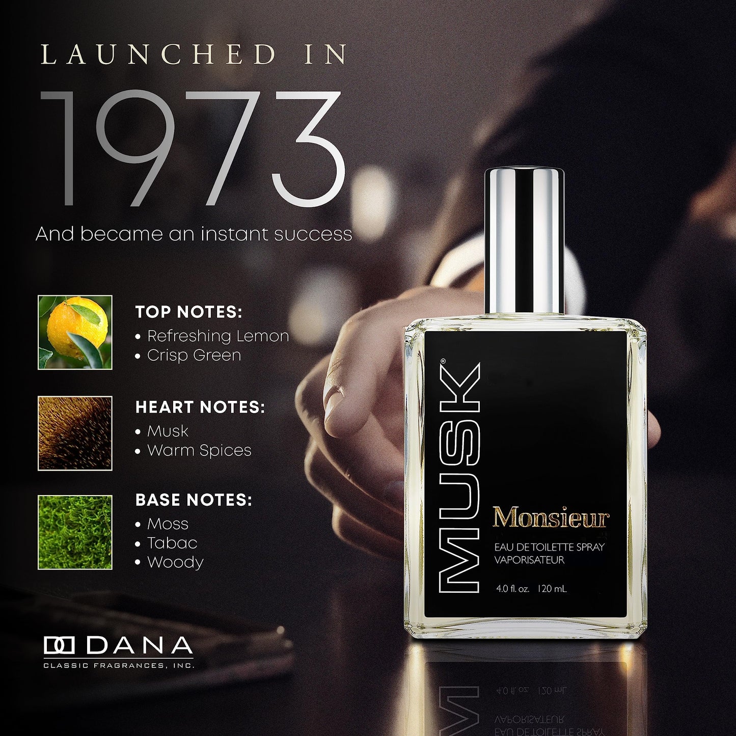 Dana Monsieur Musk Gift Set - EDT Spray & Shower Gel Beauty & Personal Care Dana