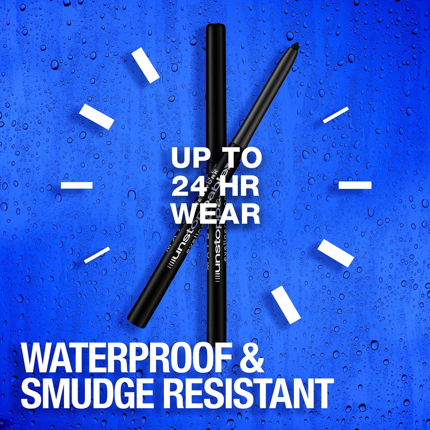 Maybelline Unstoppable Waterproof Mechanical Brown Eyeliner Pencil, Easy to Apply, Smooth Glide, Up to 24 Hour Wear, Espresso Beauty & Personal Care MAYBELLINE