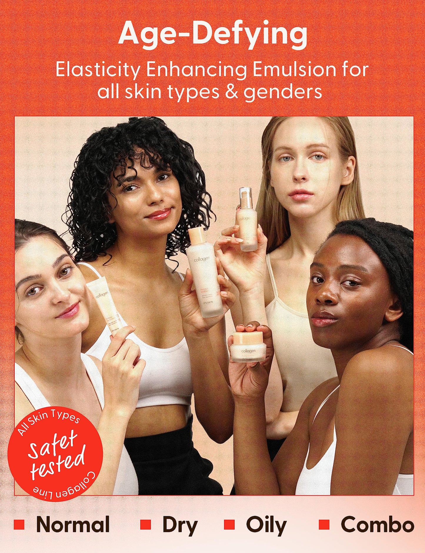 It'S SKIN Collagen Nutrition Emulsion - Marine Collagen Volume & Firming Facial Lotion, Intense Revitalizing & Elasticity for Rough and Aging Skin Beauty & Personal Care It'S SKIN