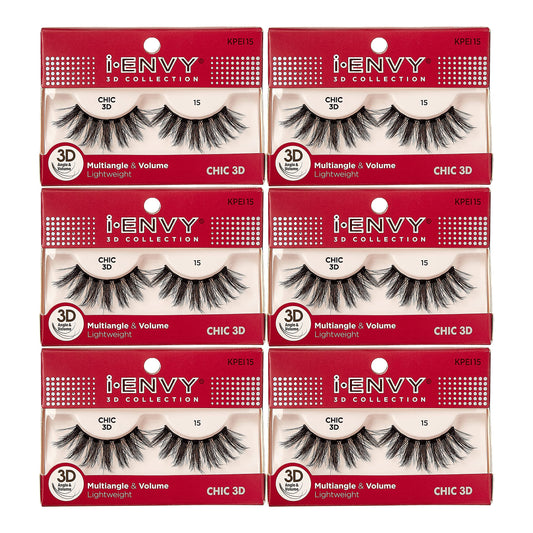 i-Envy 3D Glam Collection Multi-angle & Volume (6 PACK, KPEI15) Beauty & Personal Care i•ENVY