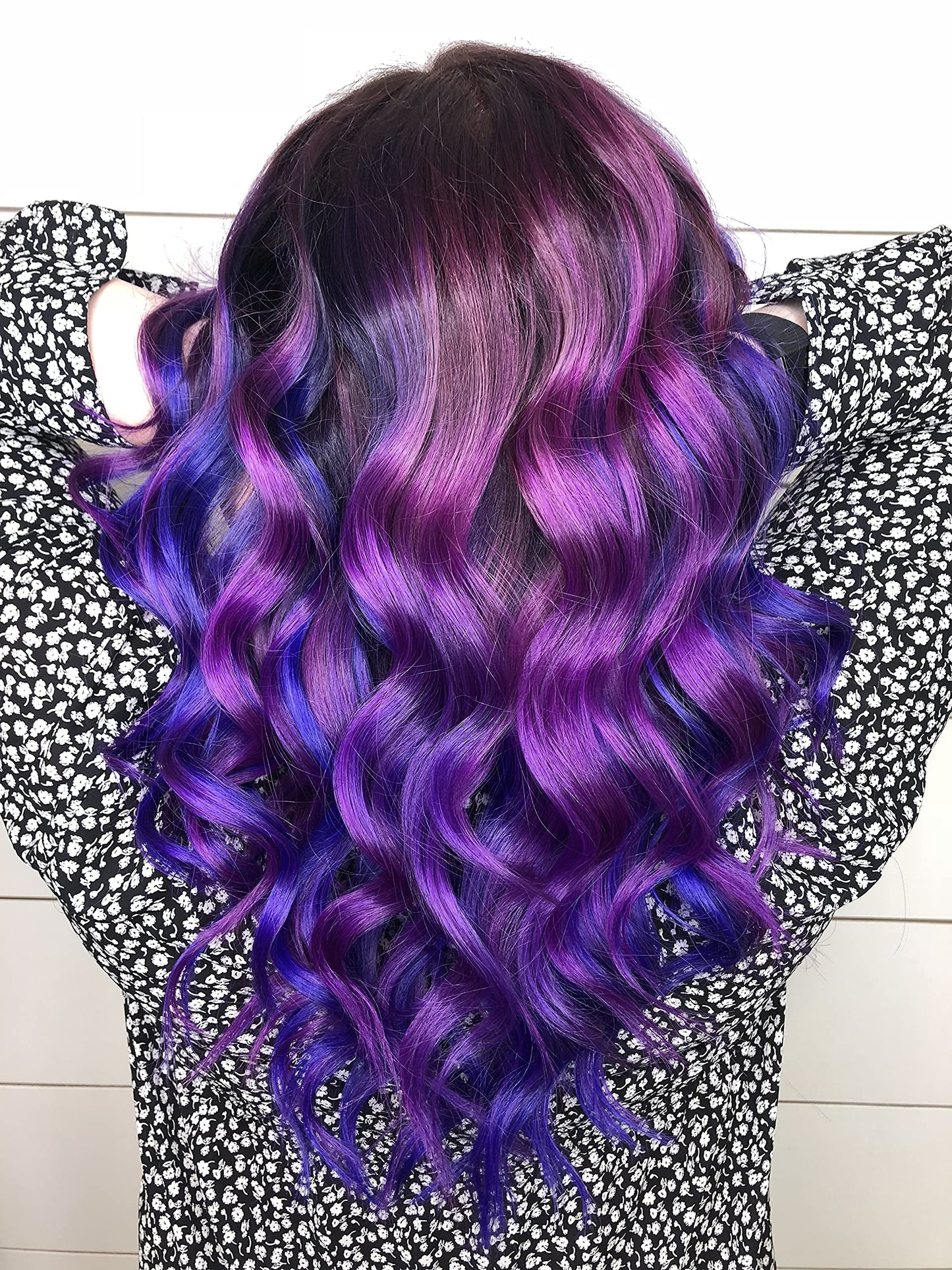 MANIC PANIC Ultra Violet Amplified Semi-Permanent Hair Dye - Cool Blue Toned Violet Color - Works on Dark & Light Shades - Vegan, PPD & Ammonia Free Beauty & Personal Care MANIC PANIC