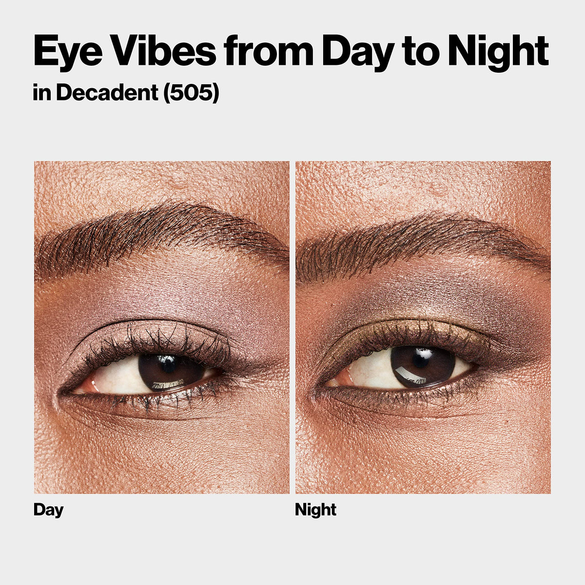 Revlon ColorStay Day to Night Eyeshadow Quad Palette with Transitional Shades, Stocking Stuffer for Her, Buttery Soft Feel, 505 Decadent, 0.16 Oz Beauty & Personal Care REVLON