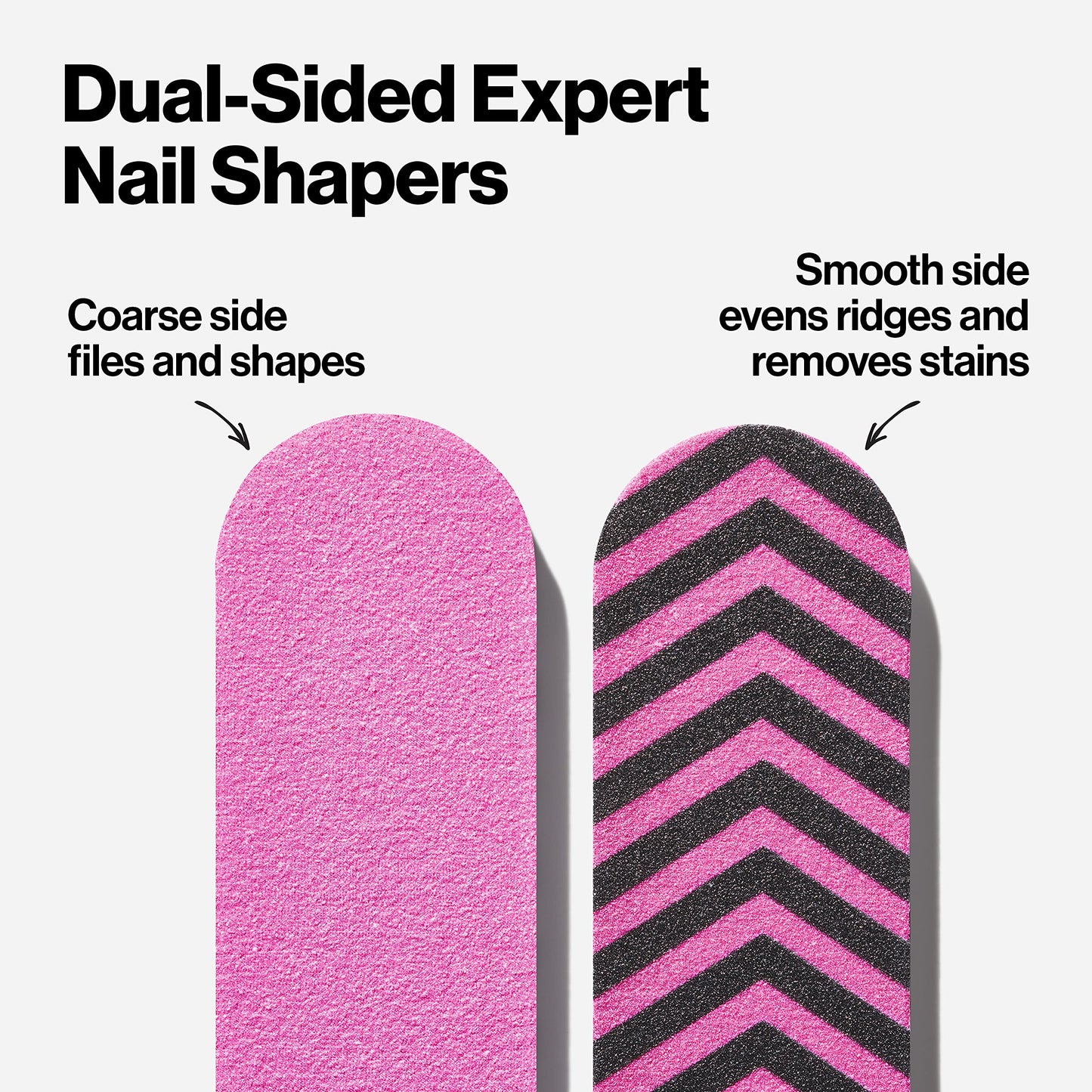 Revlon x Barbie Expert Nail Shapers, Quickly Shape and Smooth Normal to Hard Nails Beauty & Personal Care REVLON