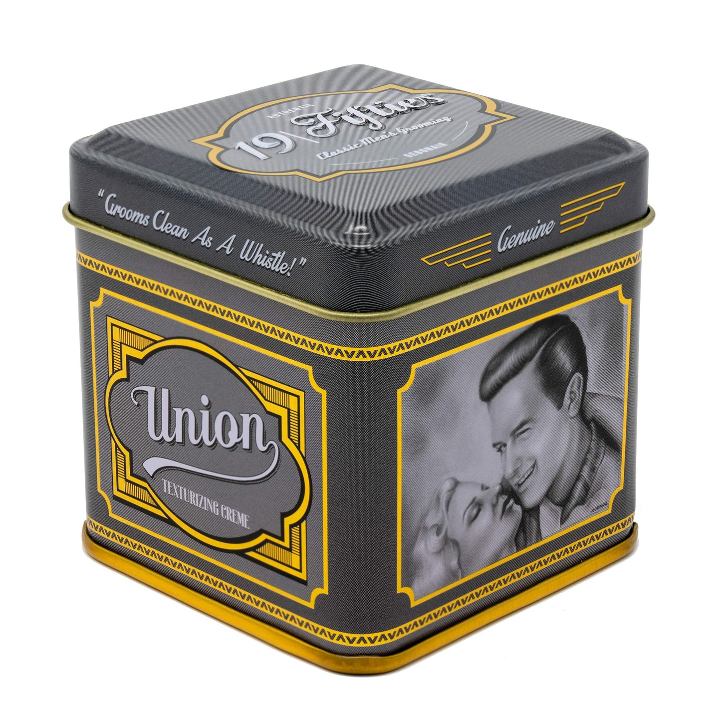 Styling Creme For Men - 4oz Beautifully Crafted Tin | All Day Textured Hold, Easily Washes Out With Water, Neutral Shine & Amazing Scent - Extremely Beauty & Personal Care 19Fifties