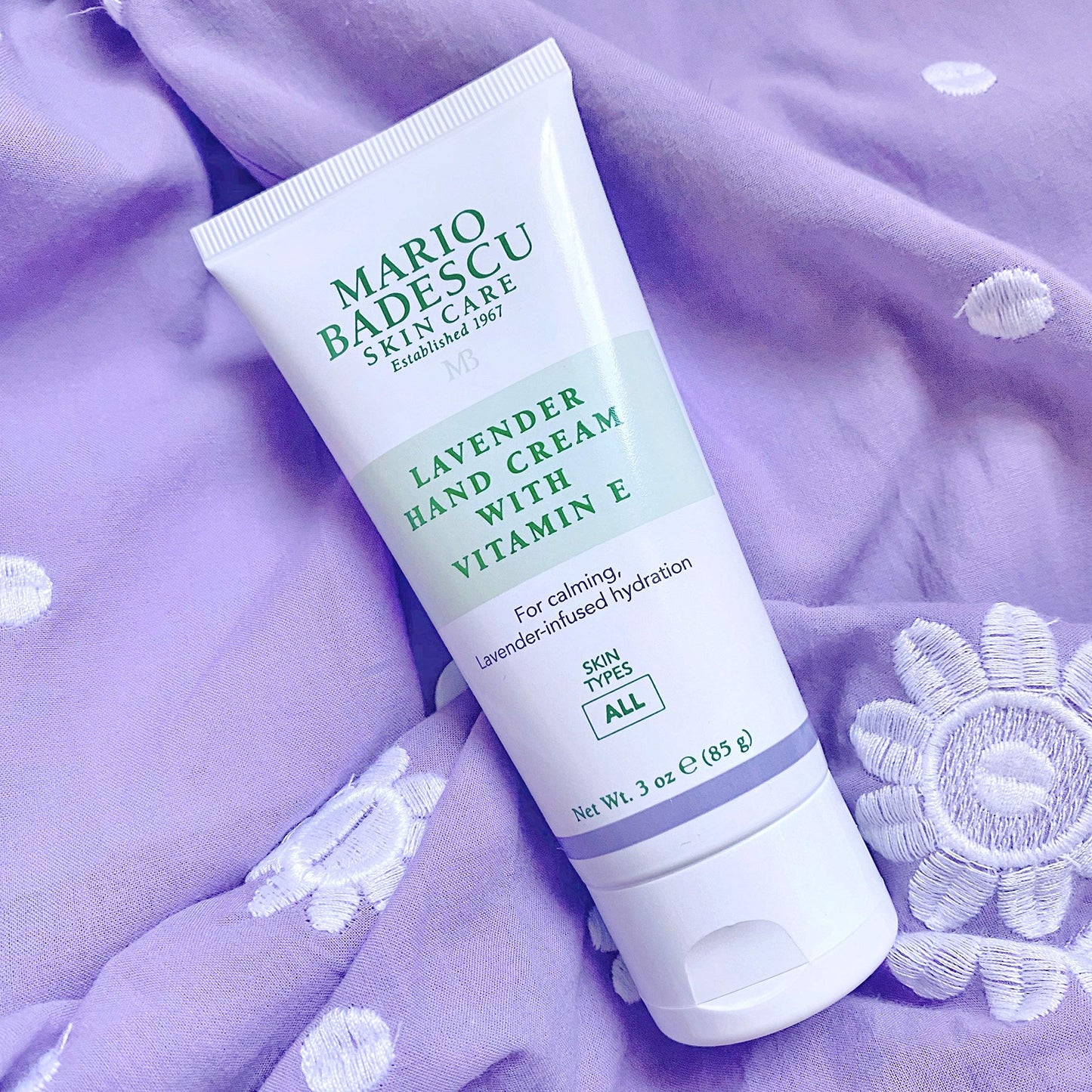 Mario Badescu Lavender Hand Cream with Vitamin E for Dry Cracked Hands, Lightweight, Fast-Absorbing Moisturizing Lotion for Dry Skin, Soothing Beauty & Personal Care Mario Badescu