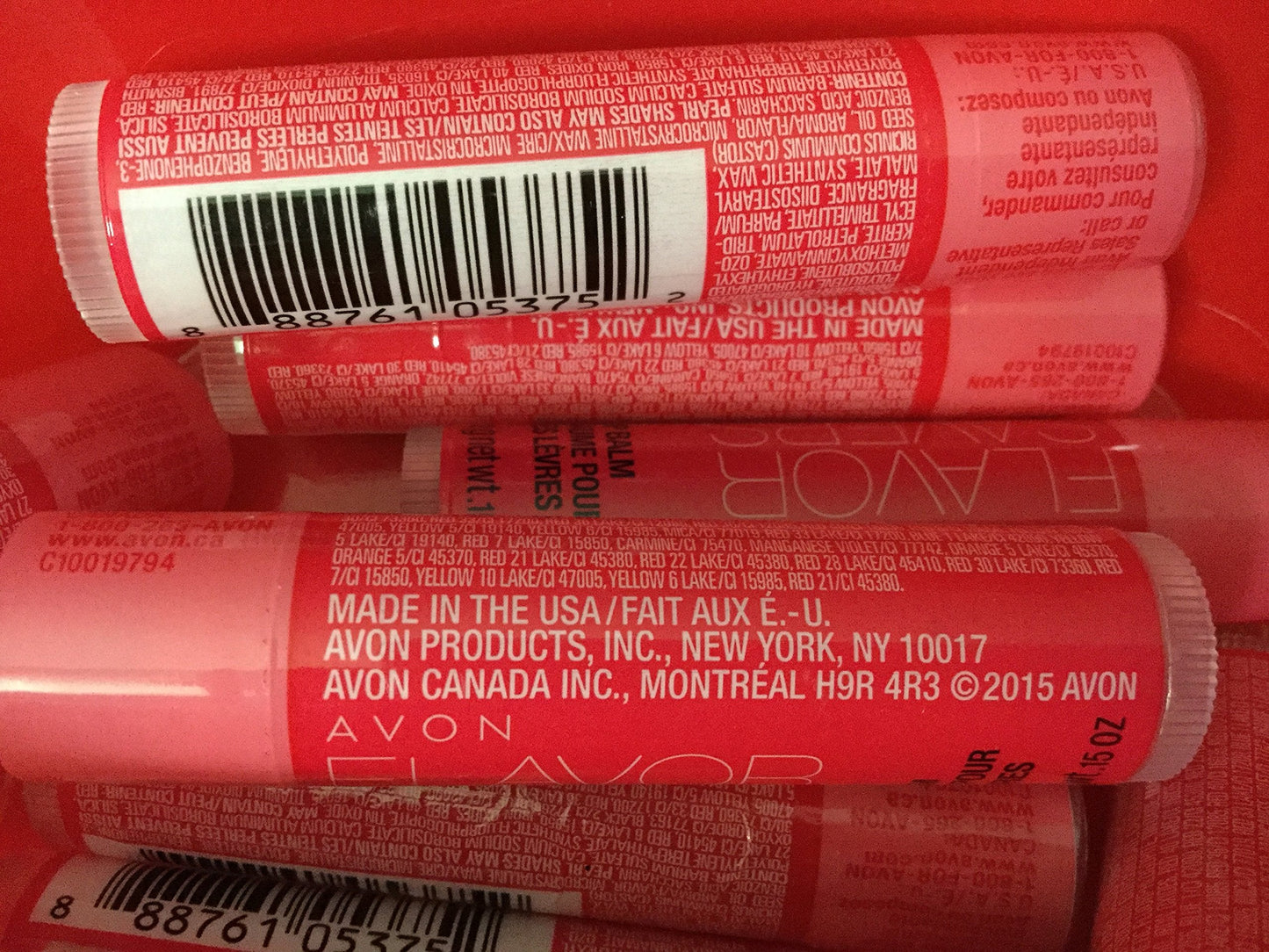 Avon Flavor Savers Lip Balm Strawberry (Lot of 10) Beauty and Personal Care AVON