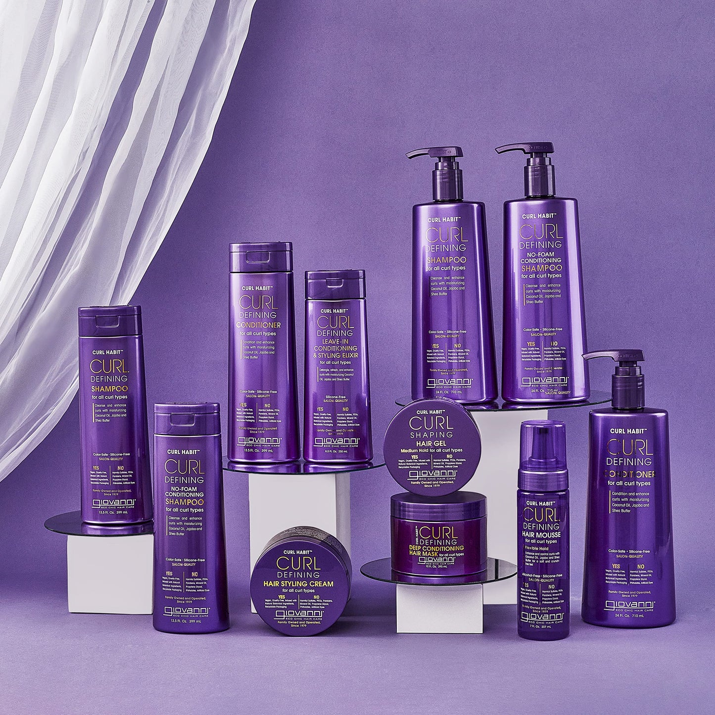 GIOVANNI Curl Habit Curl Defining Deep Conditioning Hair Mask - Deep Conditioner for Dry Damaged Hair, Tames Frizz & Flyaways, Softens Curls, Deep Beauty & Personal Care GIOVANNI
