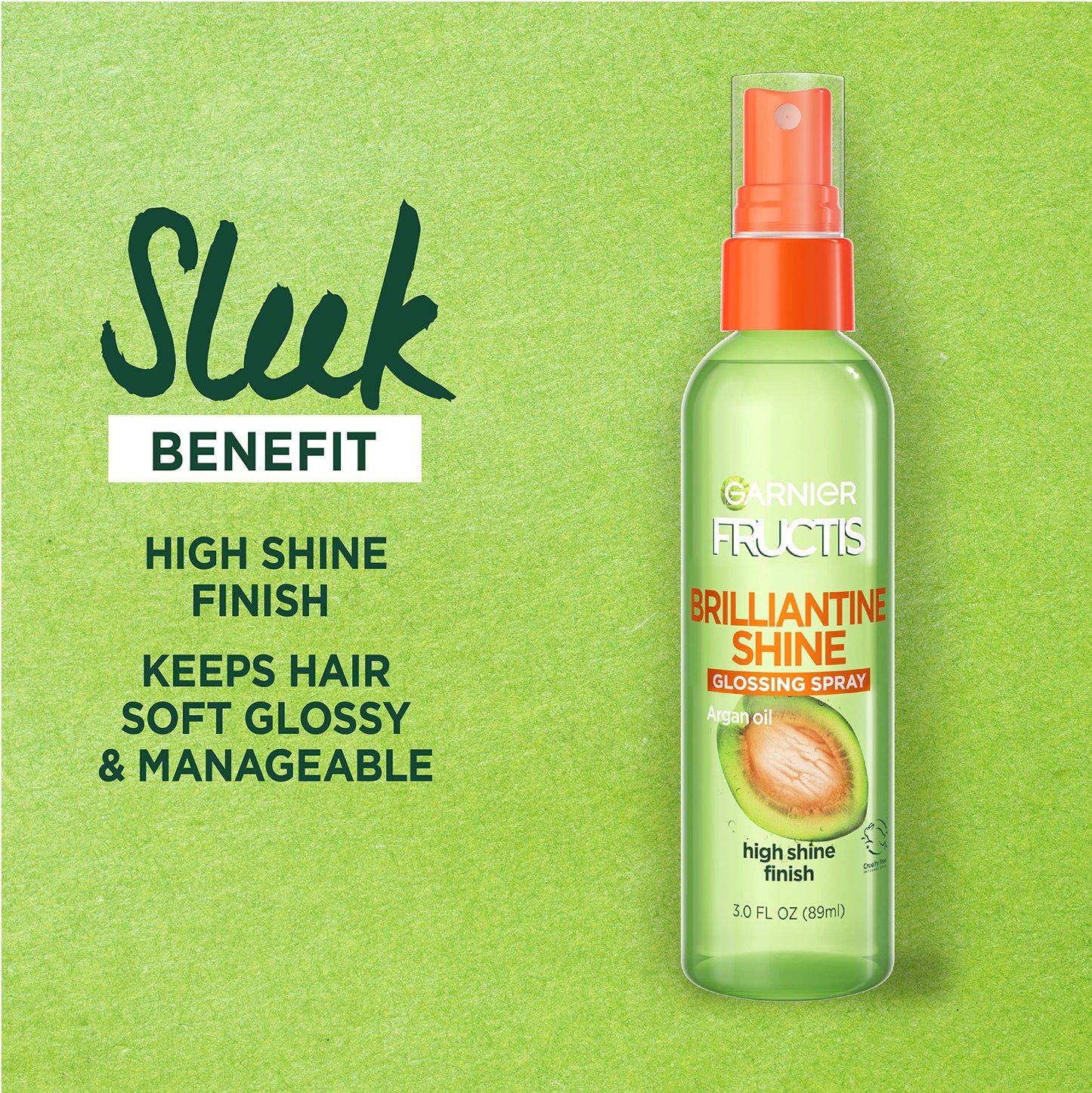 Garnier Fructis Style Brilliantine Shine Glossing Spray 3 oz (Pack of 2) Beauty & Personal Care Garnier