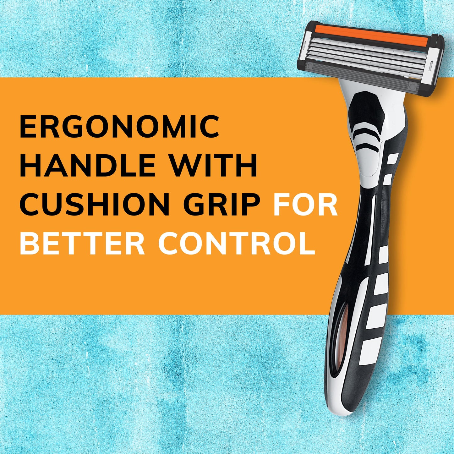 BIC Flex 5 Hybrid Disposable Razors for Men, 1 Handle and 6 Cartridges With 5 Blades, 7 Piece Razor Set for Men Beauty and Personal Care BIC
