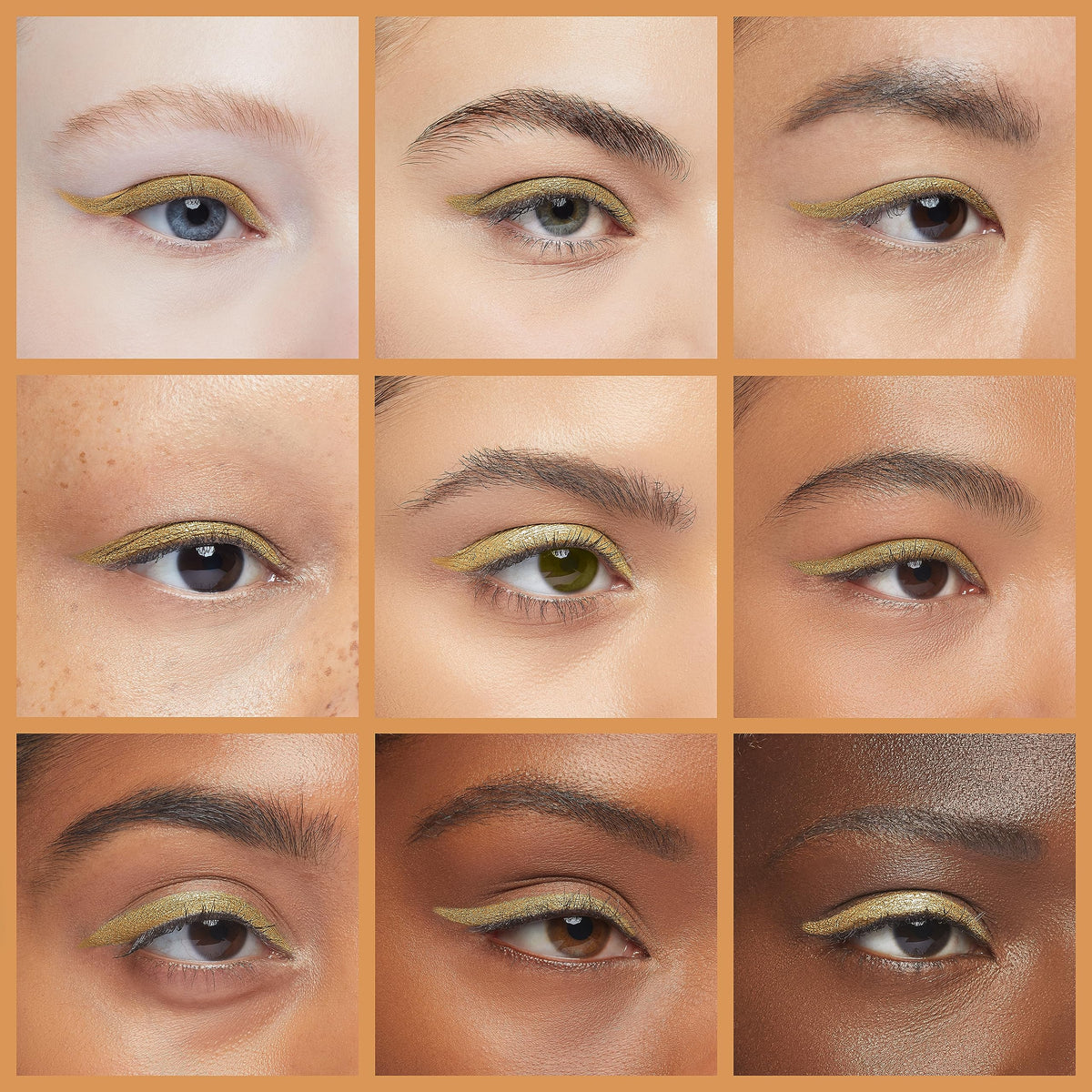 Julep When Pencil Met Gel Sharpenable Multi-Use Longwear Eyeliner Pencil - Sunset Gold Shimmer - Transfer-Proof - High Performance Liner