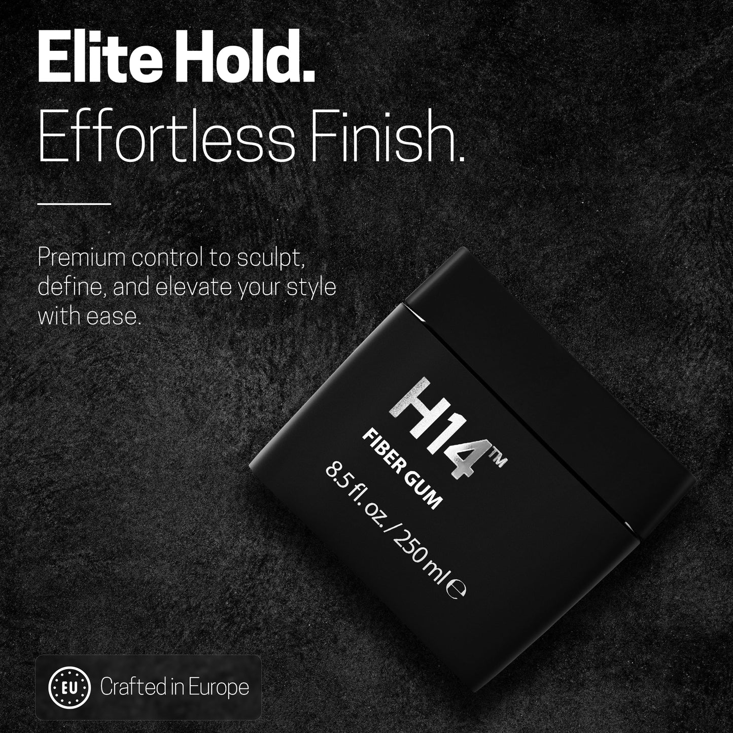 H14 Fiber Gum for Men 3.38 oz / 100 ml - Medium Hold Styling Cream with Beeswax & Corn Starch - Lightweight Hair Fiber for Volume, Texture & Satin Beauty & Personal Care H14