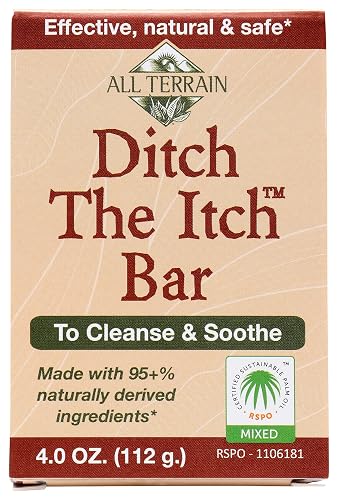 All Terrain Natural Ditch The Itch Bar Soap (4 oz.) Pack of 1 Beauty & Personal Care All Terrain
