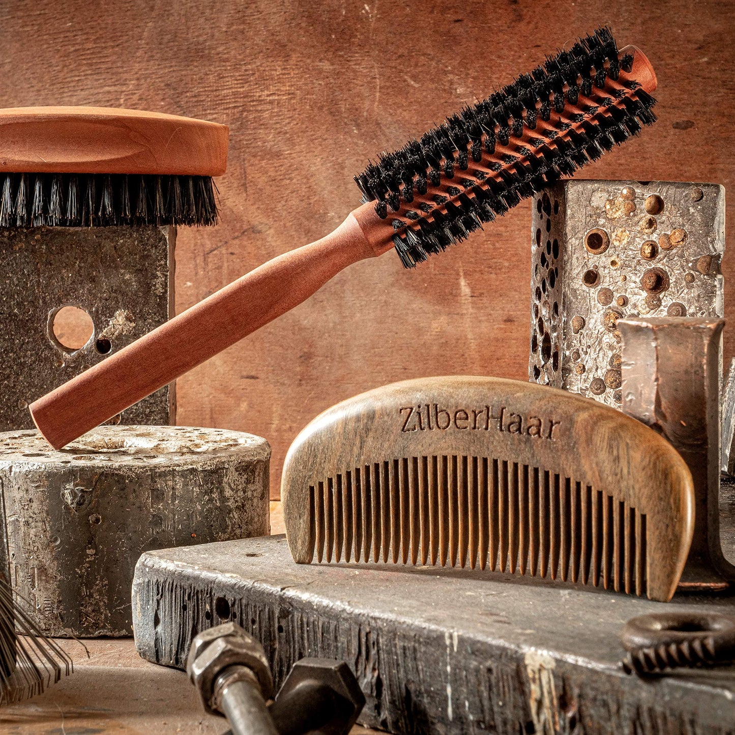 ZilberHaar Beard Comb - 100% Sandalwood - Essential Beard Care Accessory for Men - Hand Made Beauty & Personal Care ZilberHaar