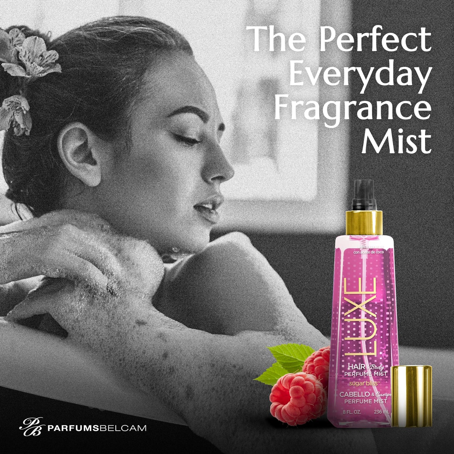 Luxe Perfumery Hair & Body Perfume Mist Sugar Bliss, 8.0 fluid ounce Beauty & Personal Care Luxe Perfumery