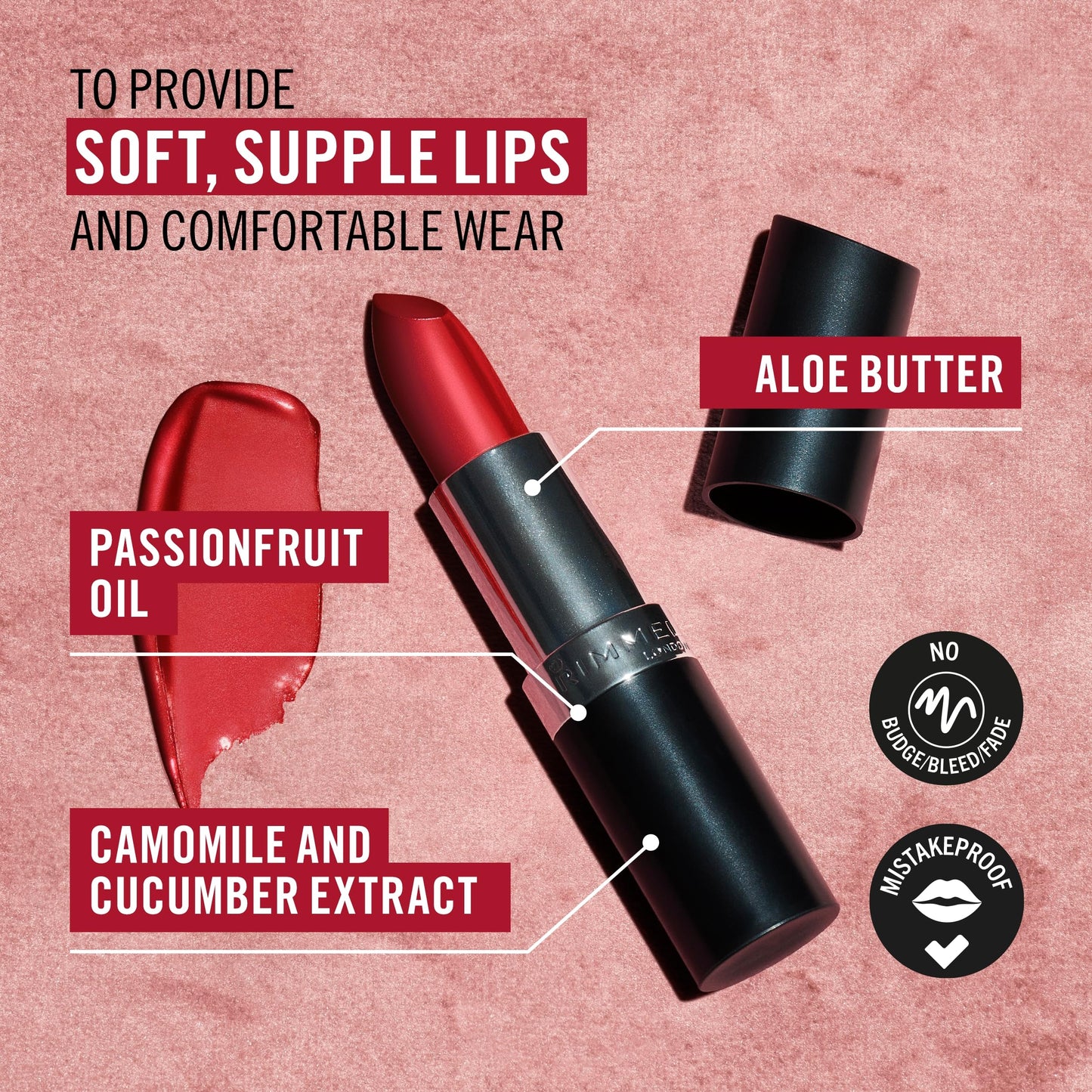 Rimmel London Lasting Finish Lipstick, 170 Alarm, 4 g Beauty & Personal Care Rimmel