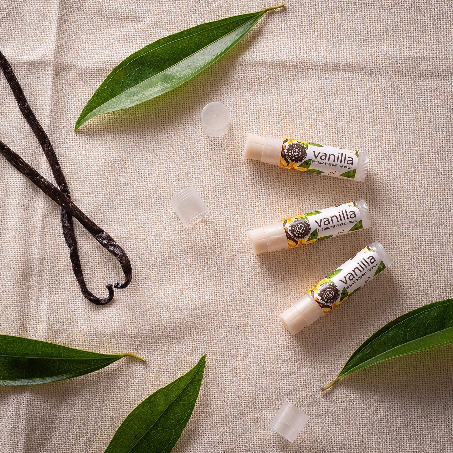 Lip Balm Set: Woolzies All-Natural Shea Butter, Beeswax, Coconut Oil, Vitamin E Infused Lip Moisturizer Care (3 Pack, Vanilla Mint) Beauty and Personal Care Woolzies