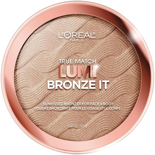 L'Oreal Paris Cosmetics True Match Lumi Bronze It Bronzer For Face And Body, Light, 0.41 Fluid Ounce Beauty & Personal Care L'Oreal Paris