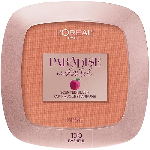 L’Oréal Paris Makeup Paradise Enchanted Scented Blush, Bashful, 0.31 Ounce Beauty & Personal Care L'Oreal Paris