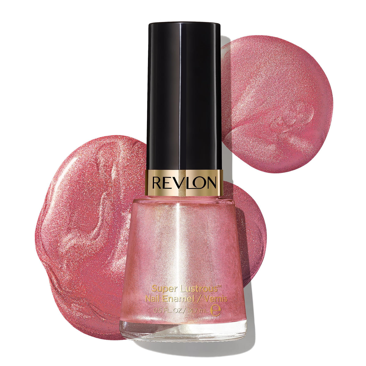 Revlon Super Lustrous Nail Polish, Chip-Resistant & Longwear Formula, High Shine Finish, 125 Blushing, 0.5 fl oz Beauty & Personal Care REVLON