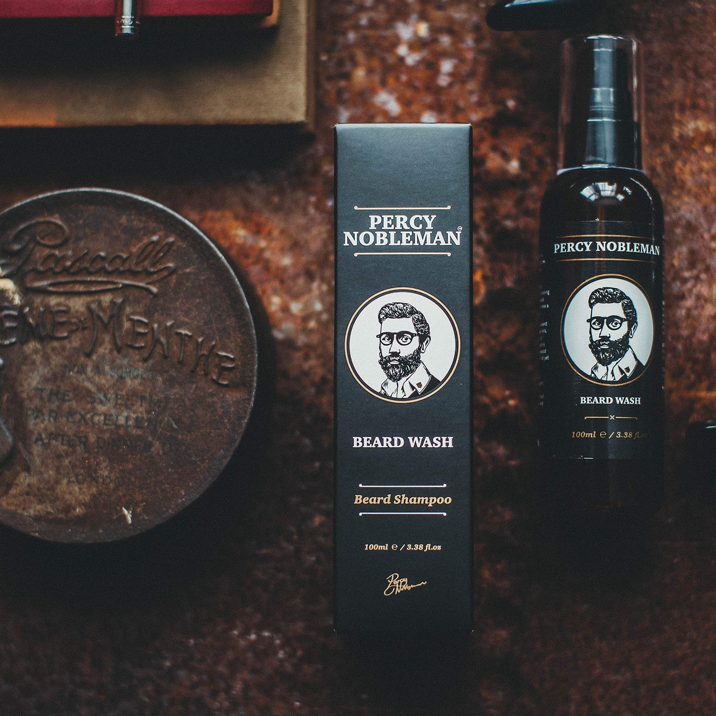 Beard Wash by Percy Nobleman A Natural Highly Organic Soap/Shampoo & Conditioner for Men Beauty & Personal Care Percy Nobleman
