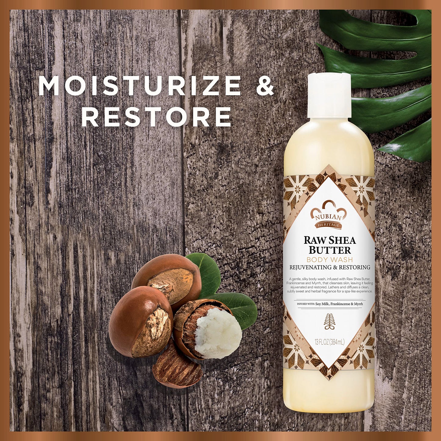 Nubian Heritage Body Wash Raw Shea Butter Beauty & Personal Care Nubian Heritage