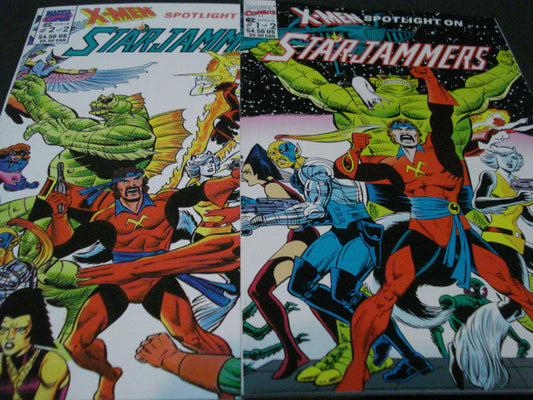 X-MEN SPOTLIGHT ON STARJAMMERS #1-2 HIGHGRADE COMPLETE SET Beauty & Personal Care Marvel Comics