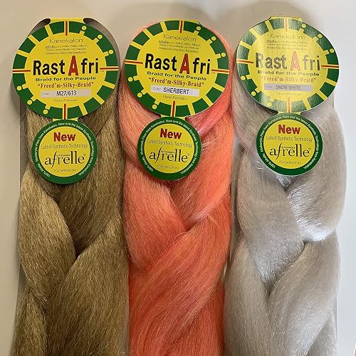 Rast Afri Freed'm Silky braid - Color mix (Large color selection) (613) Beauty & Personal Care Rastafri