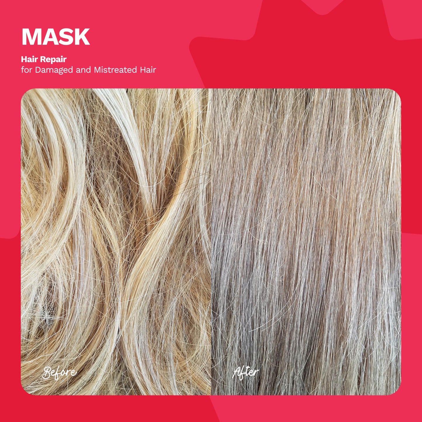 Ginger Milk Natural Care Intensive Repair Hair Mask for Dry/Damaged Hair due to Coloring, Chemical Processes, hot styling tools and dryers | BE BOLD Beauty & Personal Care Ginger Milk Natural Care