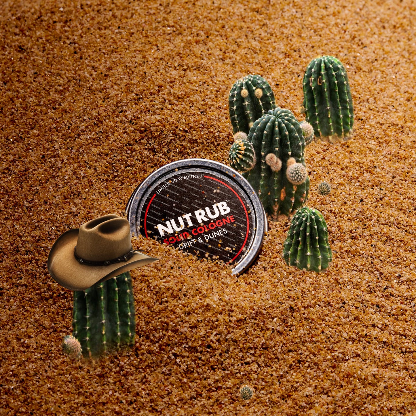 Ballsy Body & Groin Rub, Cologne for Everywhere, with Beeswax, Coconut and Sunflower Seed Oil, Drift and Dunes .85 oz Beauty & Personal Care Ballsy