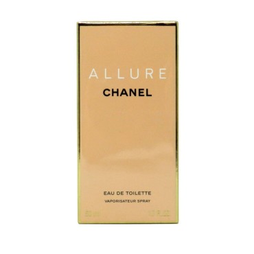 Allure By Chanel, Eau De Toilette Natural Spray, 1.7 Ounce (50 ml)