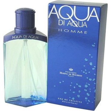 Aqua Di Aqua By Marina De Bourbon For Men. Eau De Toilette Spray 3.3 Ounces