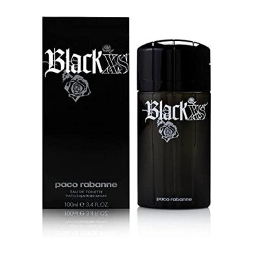 Paco Rabanne Black XS for Men 3.4 oz Eau de Toilette Spray