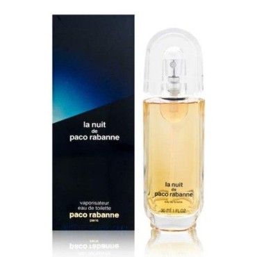 La Nuit By Paco Rabanne For Women. Eau De Toilette Spray 1.0 Oz.