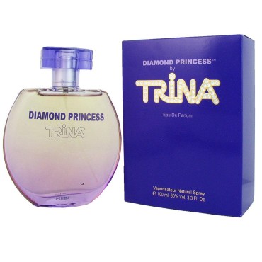 Diamond Princess By Trina For Women. Eau De Parfum Spray 3.4-Ounces