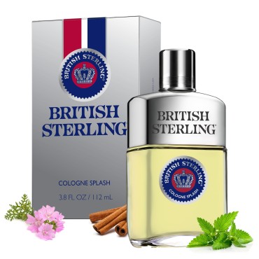 British Sterling By Dana For Men. Cologne Splash, 3.8-Ounces