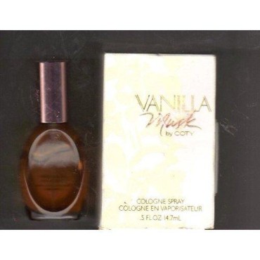 Vanilla Musk By Coty - Cologne Spray - .5 Fl Oz/14.7 Ml