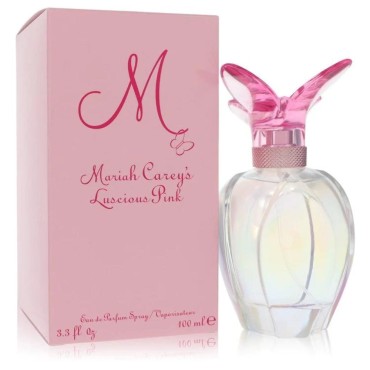 Mariah Carey Luscious Pink Eau de Parfum Spray for Women, 3.4 Fluid Ounce