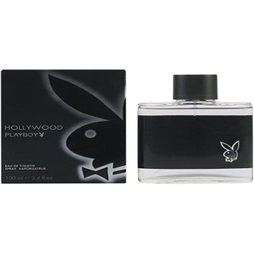 Hollywood Playboy by Coty for Men Eau De Toilette Spray 3.4 oz