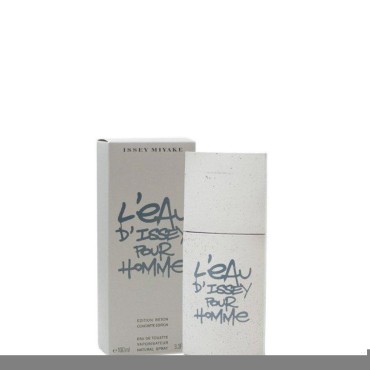 Issey Miyake L'eau de Issey Pour Homme On The Rock Concrete Eau de Toilette Spray for Men, 3.3 Ounce