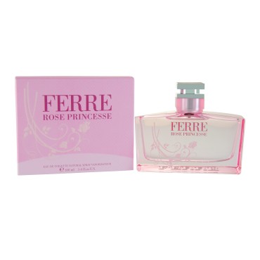 Gianfranco Ferre Rose Princess Eau De Toilette Spray for Women, 3.4 Ounce