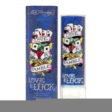 ED HARDY Christian Audigier Love and Luck Eau de Toilette Spray for Men, 6.8 Ounce
