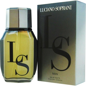 LS Man by Luciano Soprani for Men Eau De Toilette Spray, 3.3 Ounce