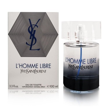 Yves Saint Laurent L'Homme Libre Eau De Toilette Spray for Men, 3.3 Ounce