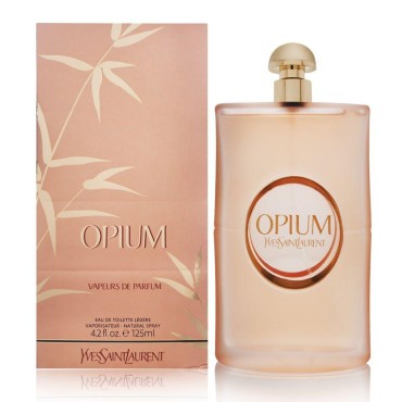 Yves Saint Laurent Opium Vapeurs De Parfum EDT Legere Spray for Women, 4.2 Ounce