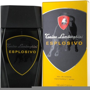 Tonino Lamborghini Explosivo Eau de Toilette Spray for Men, 3.4 Ounce