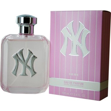 New York Yankees for Her Women's Eau De Parfum Spray, 3.4 Fluid Ounce